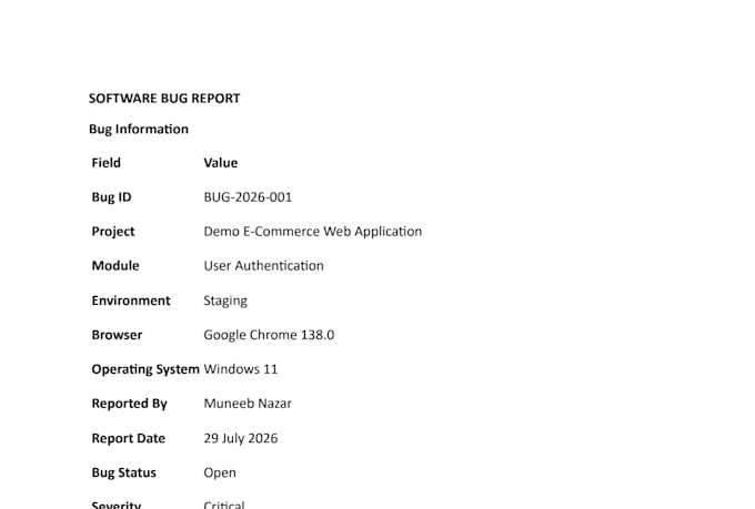 do your website QA testing and report bugs